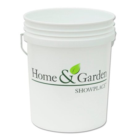 LEAKTITE Leaktite 05GLHGS Home And Garden White Plastic Pail - 5 Gallon 198712